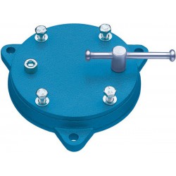 Plateau rotatif pour étau Compact/Front, Pour Larg. : de mors : 140 mm, Pas des trous 120 x 96 mm, Dimension des trous M8, Poids : 5,0 kg
