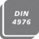 Outil pelle carbure DIN4976 12x12x100mm P25/30 1 PCS