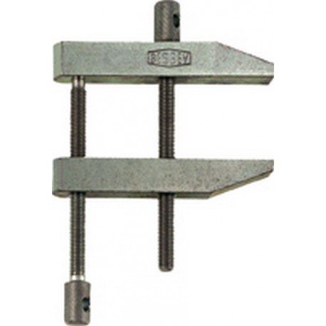 Etau parallèle, Capacité de serrage : 70 mm, Portée 43 mm