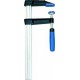 Serre-joint en fonte malléable, Capacité de serrage : 120 mm, Portée 60 mm, Glissière 20 x 5 mm