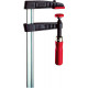 Serre-joint en fonte malléable, Capacité de serrage : 1000 mm, Portée 120 mm, Glissière 35 x 11 mm