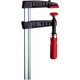 Serre-joint en fonte malléable, Capacité de serrage : 1250 mm, Portée 120 mm, Glissière 35 x 11 mm