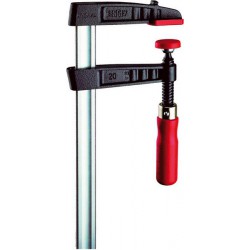 Serre-joint en fonte malléable, Capacité de serrage : 1500 mm, Portée 120 mm, Glissière 35 x 11 mm