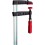 Serre-joint en fonte malléable, Capacité de serrage : 1500 mm, Portée 120 mm, Glissière 35 x 11 mm