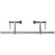 Jeu de serre-joints haute performance SLV, Long. : 2000 mm, Portée 120 mm, Glissière 28 x 11 mm, Force serrage : 6500 N