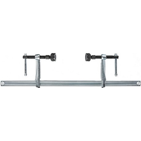 Jeu de serre-joints haute performance SLV, Long. : 2000 mm, Portée 120 mm, Glissière 28 x 11 mm, Force serrage : 6500 N