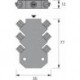 Distributeur LED 6 voies MP2 24VDC max. 8A