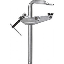 Presse à serrage dégagé, Capacité de serrage : 600 mm, Portée 120 mm, Glissière 28 x 11 mm