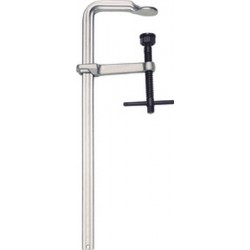 Presse à vis de mécanicien tout acier, Capacité de serrage : 250 mm, Portée FORUM 120 mm, Rail de coulissement FORUM 30 x 15 mm