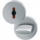 Rosette poignée de porte PZ, 0 12 1735,rond,F69 matt