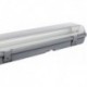 Néon LED étanche à l'humidité IP65 2X18W 120CM