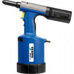 Riveteuse pneumatique-hydraulique TAURUS® 2/TAURUS® 3, Type : TAURUS 2, Course de travail 18 mm, Force d'assemblage 9000 N, Pression de service : 5-7 bar