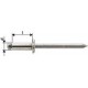 Rivet aveugle acier inoxydable A2 tête semi-bombée 3x10mm Gesipa (Par 1000)