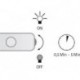 Lumière 2er Set cw Alu Optik, LED-Verl.,EVG