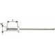 Rivet aveugle alu standard tête fraisée 4x12mm Gesipa (Par 1000)