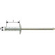 Rivet aveugle multiserrage acier/acier tête large 4x13mm Gesipa (Par 1000)