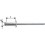 Rivet aveugle alu standard tête semi-bombée 3x5mm Gesipa (Par 1000)