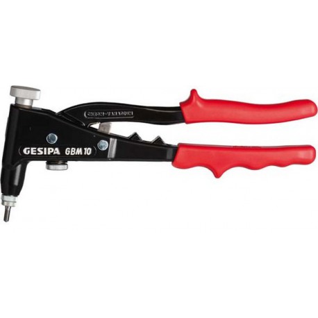 Appareil portatif pour écrous à rivets aveugles GBM 10, Plage de travail : M5, Long. totale 260 mm