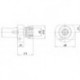 Porte-outil VDI, forme E4 30xER16 FORTIS
