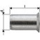 Ecrou aveugle alu standard tête fraisée M8x11x18,5 Gesipa (Par 1000)