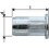 Ecrou aveugle acier galvanisé tête large M6x9x15,5 Gesipa (Par 250)