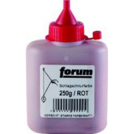 Encre pour cordeau, Couleur : rouge, Contenu 250 g