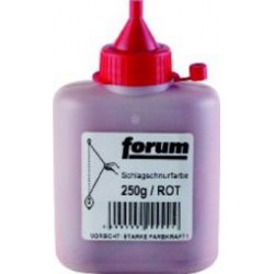Encre pour cordeau, Couleur : rouge, Contenu 500 g