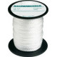 Cordeau de maçon, Perlon, Couleur : Blanc naturel, Long. 100 m, Résistance mécanique env. 50 kg, Ø : 1,2 mm