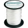 Cordeau de maçon, Perlon, Couleur : Blanc naturel, Long. 100 m, Résistance mécanique env. 80 kg, Ø : 1,7 mm