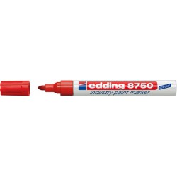 Marqueur industriel 8750 rouge edding 1 PCS