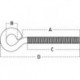 Piton V2A 48/M 6x 60 (Par 50)