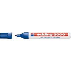 Marqueur permanent 3000 rouge edding 1 PCS