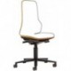 Chaise bureau ESD NEON 2 orange avec roue synchro