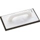 Taloche en plastique en mousse rigide, complète avec garniture, Dimensions : 280 x 140 mm, Modèle Caoutchouc cellulaire