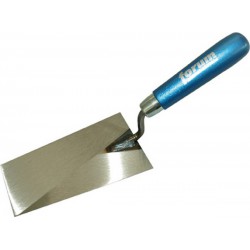 Truelle bernoise, lame et queue en acier, Dimensions : 120 mm