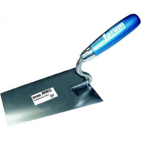 Truelle plâtrier, lame et queue en acier inoxydable, Dimensions : 180 mm