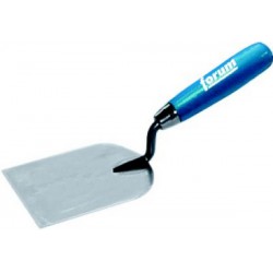 Truelle plâtrier, lame et queue en acier inoxydable, Dimensions : 80 mm