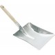Pelle avec manche en bois métal galvanisé 1 PCS