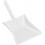 Pelle à poussière en métal, Surface : vernis, Modèle Manche de douille, Lèvre en caoutchouc sans, Dimensions : 38 x 24 cm