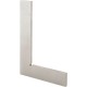 Équerre d'atelier sans butée, DIN 875/I, en acier inoxydable, forme A, Long. des branches : 500 x 330 mm, Coupe transversale 50 x 10 mm