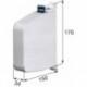 Enrouleur porte74A Blanc max. 5-6 mtr.