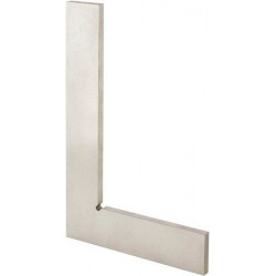 Équerre de production sans butée, DIN 875/I, Long. des branches : 500 x 330 mm, Coupe transversale 50 x 10 mm