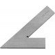 Équerre 45° sans butée, Long. des branches : 150 x 100 mm, Coupe transversale 20 x 5 mm