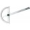Rapporteur d'angle, Arc gradué : 120 mm, Long. des branches 150 mm