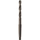 Foret hélicoïdal avec cône morse, en acier à coupe rapide, type N, DIN 345, laminé, surface sans revêtement, Ø h8 : 15,50 mm, Long. totale 218 mm
