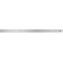 Règle graduée en acier, Long. : 500 mm, Larg. : 30 mm, Epaisseur 1,0 mm, Graduation du bord supérieur : 1/2 mm, Graduation du bord inférieur : 1/1 mm