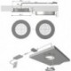 Spot LED Eco ALU Op. nw 12VDC, 1.5W, 1.8m