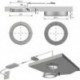 Spot EcoPower L Alu Opt. nw, 12VDC, 4,0W, 1,8m