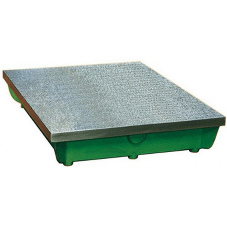 Plaque à tracer et à dresser, qualité 1, Taille : 300 x 300 mm, Précision µm qualité 1 13, Poids env. 15 kg