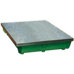 Plaque à tracer et à dresser, qualité 1, Taille : 500 x 500 mm, Précision µm qualité 1 15, Poids env. 50 kg